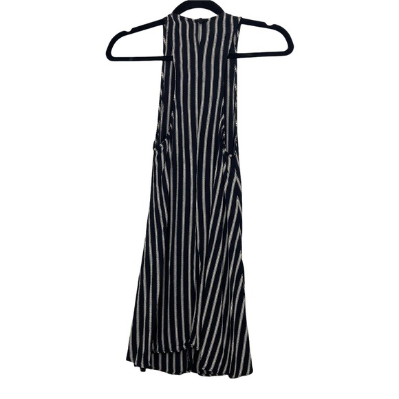 Privacy Please Lexington XS Swing Dress Black & White Stripe Size X-Small - Picture 11 of 12